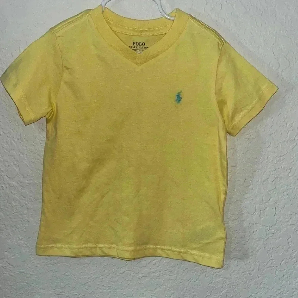 Polo Ralph Lauren yellow shirt